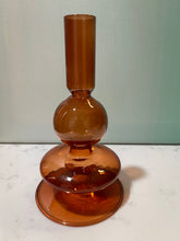 Load image into Gallery viewer, Glass Candlestick Holders