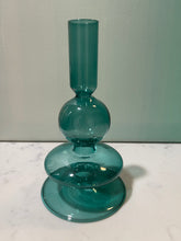 Load image into Gallery viewer, Glass Candlestick Holders
