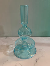 Load image into Gallery viewer, Glass Candlestick Holders