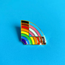 Load image into Gallery viewer, Pride Rainbow+ Enamel Pin