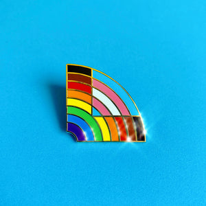 Pride Rainbow+ Enamel Pin