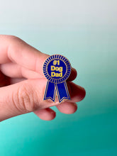 Load image into Gallery viewer, #1 Dog Dad Enamel Pin