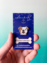 Load image into Gallery viewer, English Bulldog Max Enamel Pin
