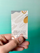 Load image into Gallery viewer, Echeveria Succulent Plant Enamel Pin