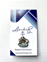 Load image into Gallery viewer, Coffee Please Enamel Pin