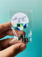 Load image into Gallery viewer, Locking Pin Backs Silver