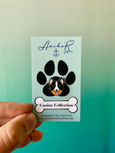 Load image into Gallery viewer, Mini Corgi Parker Enamel Pin