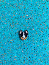 Load image into Gallery viewer, Mini Corgi Parker Enamel Pin