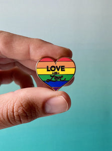 Love is Love Pride Enamel Pin
