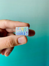 Load image into Gallery viewer, Love Wins! Pride Enamel Pin