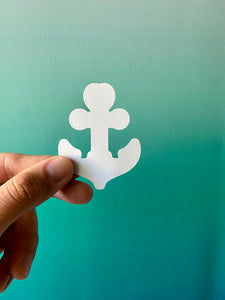 Anchor Holographic Sticker