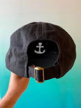 Load image into Gallery viewer, Anchor Hat Black