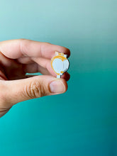 Load image into Gallery viewer, Corgi Booty Enamel Pin