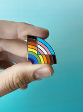 Load image into Gallery viewer, Pride Rainbow+ Enamel Pin
