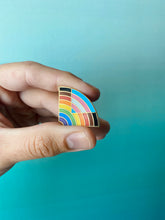 Load image into Gallery viewer, Pride Rainbow+ Enamel Pin