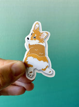 Load image into Gallery viewer, Corgi Sploot Sticker