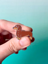 Load image into Gallery viewer, Dachshund Dog Enamel Pin
