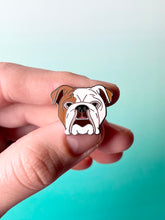 Load image into Gallery viewer, English Bulldog Max Enamel Pin
