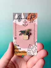 Load image into Gallery viewer, Maranta Plant Enamel Pin
