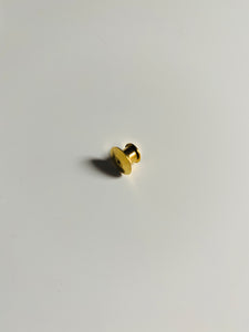Locking Pin Backs Gold