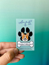 Load image into Gallery viewer, Corgi Lola Enamel Pin
