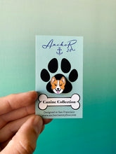 Load image into Gallery viewer, Mini Corgi Lola Enamel Pin
