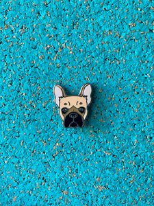 French Bulldog Baxter Enamel Pin