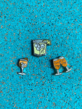 Load image into Gallery viewer, Sunday Funday Mimosas Enamel Pin
