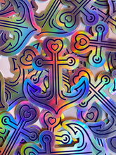 Load image into Gallery viewer, Anchor Holographic Sticker
