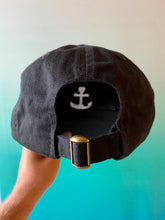 Load image into Gallery viewer, Anchor Hat Black
