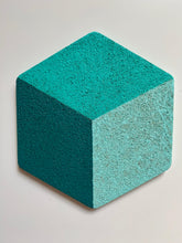 Load image into Gallery viewer, Geometric Hexagon Cork Coasters Teal
