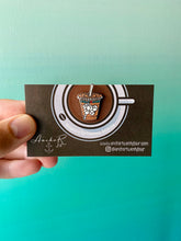 Load image into Gallery viewer, Iced Coffee Enamel Pin
